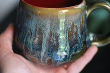 Load image into Gallery viewer, 11-E Mossy Wave Squat Gourd Mug, 14 oz.