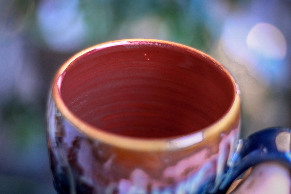 11-D New Wave Textured Mug, 12 oz.
