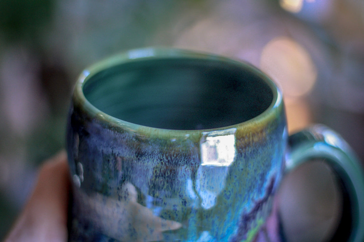 10-C Coleus Gourd Mug - MINOR MISFIT, 19 oz. - 10% off