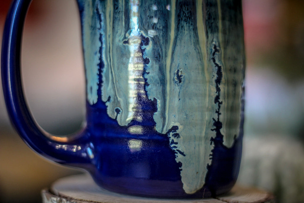 11-D New Wave Hefty Textured Stein Mug, 17 oz.