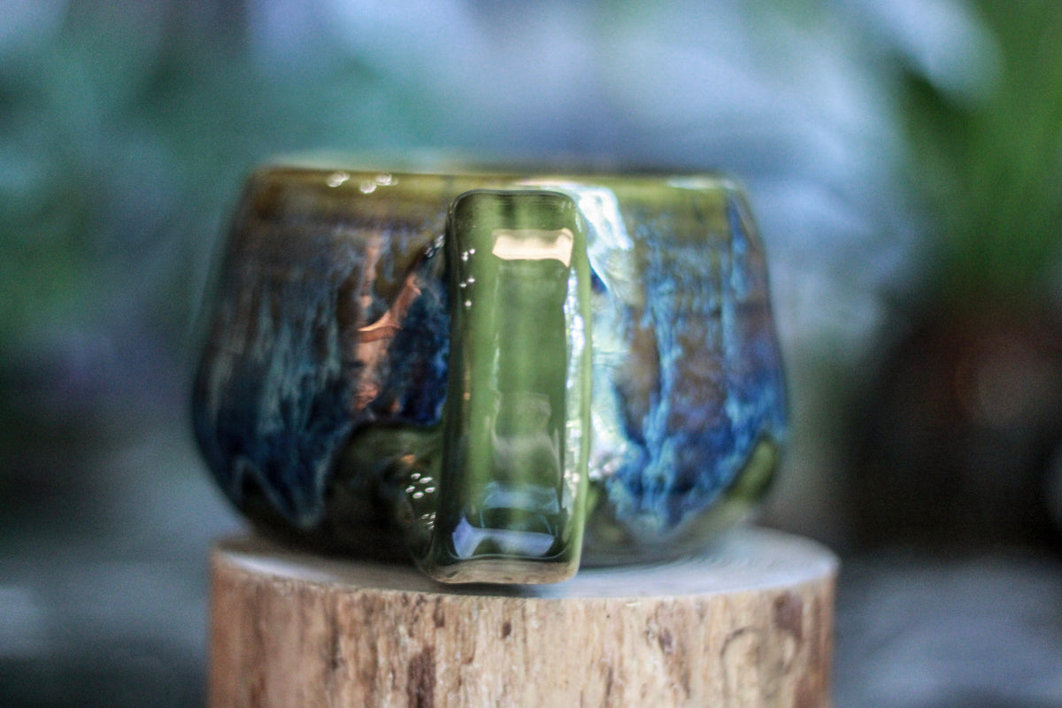 14-E Mossy Wave Textured Mug, 16 oz.