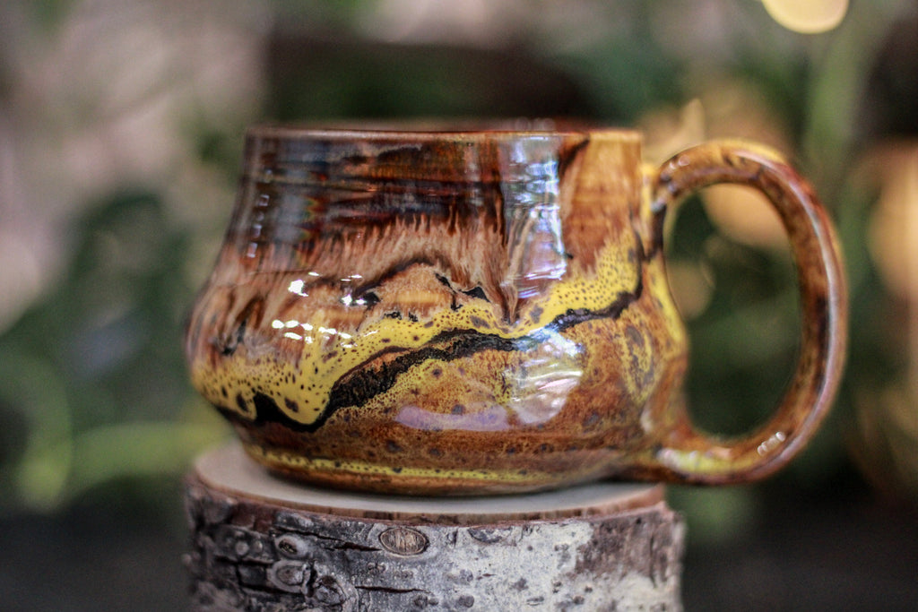 15-D Bumblebee Jasper Variation Acorn Mug - MISFIT, 16 oz. - 25% off