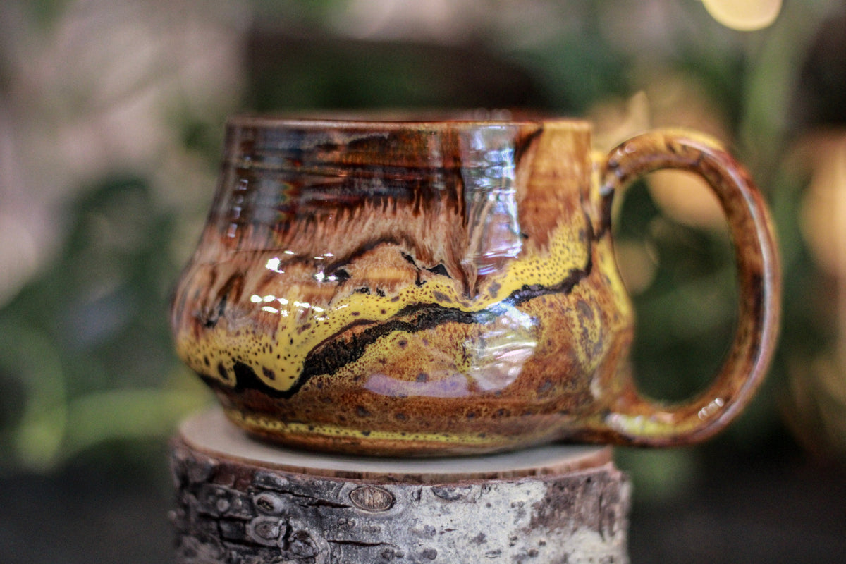 15-D Bumblebee Jasper Variation Acorn Mug - MISFIT, 16 oz. - 25% off