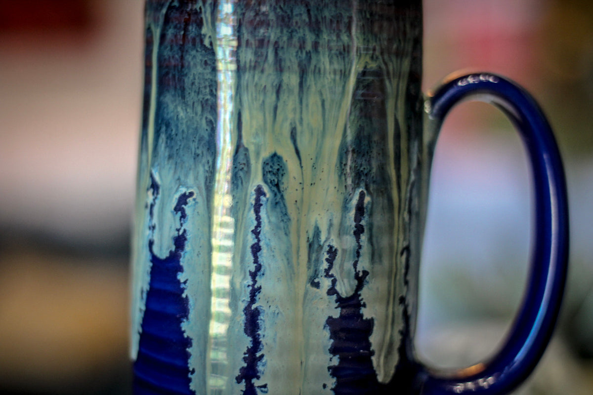 11-D New Wave Hefty Textured Stein Mug, 17 oz.