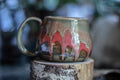 13-E Pink & Grey PROTOTYPE Squat Gourd Mug, 13 oz.