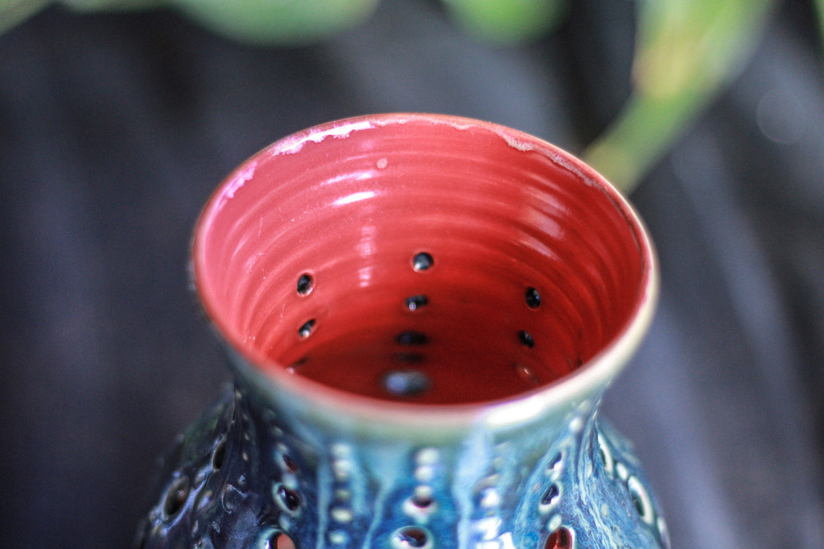 17-C BlueGreen Candle Wax Melt Burner