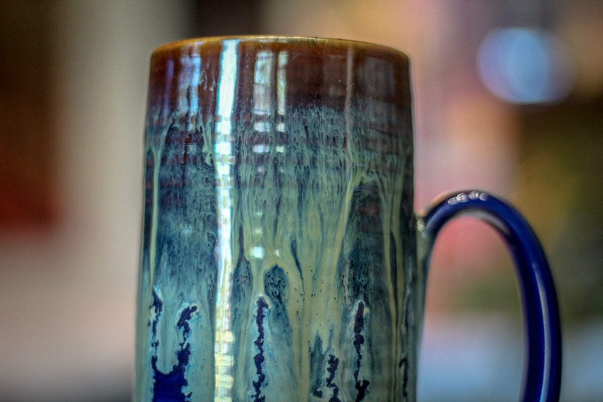 11-D New Wave Hefty Textured Stein Mug, 17 oz.