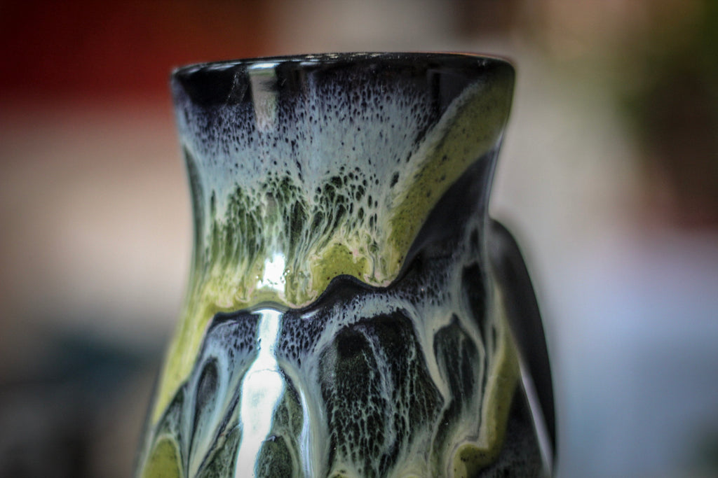 13-D Mossy Grotto Flared Acorn Mug, 15 oz.