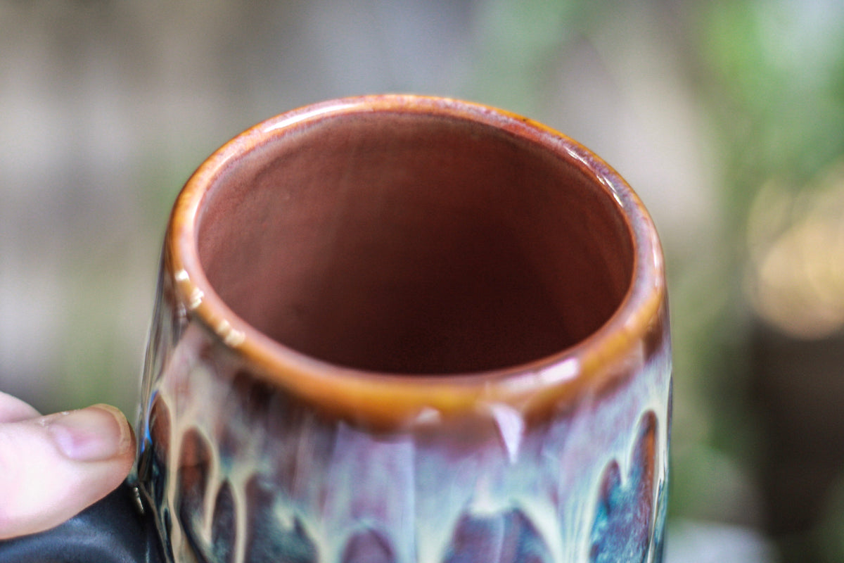 11-D New Wave Textured Mug, 24 oz.