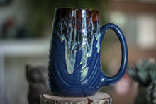 Load image into Gallery viewer, 13-D Electric Wave Textured Mug, 19 oz.