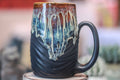 13-D New Wave Textured Stein Mug - TOP SHELF, 21 oz.