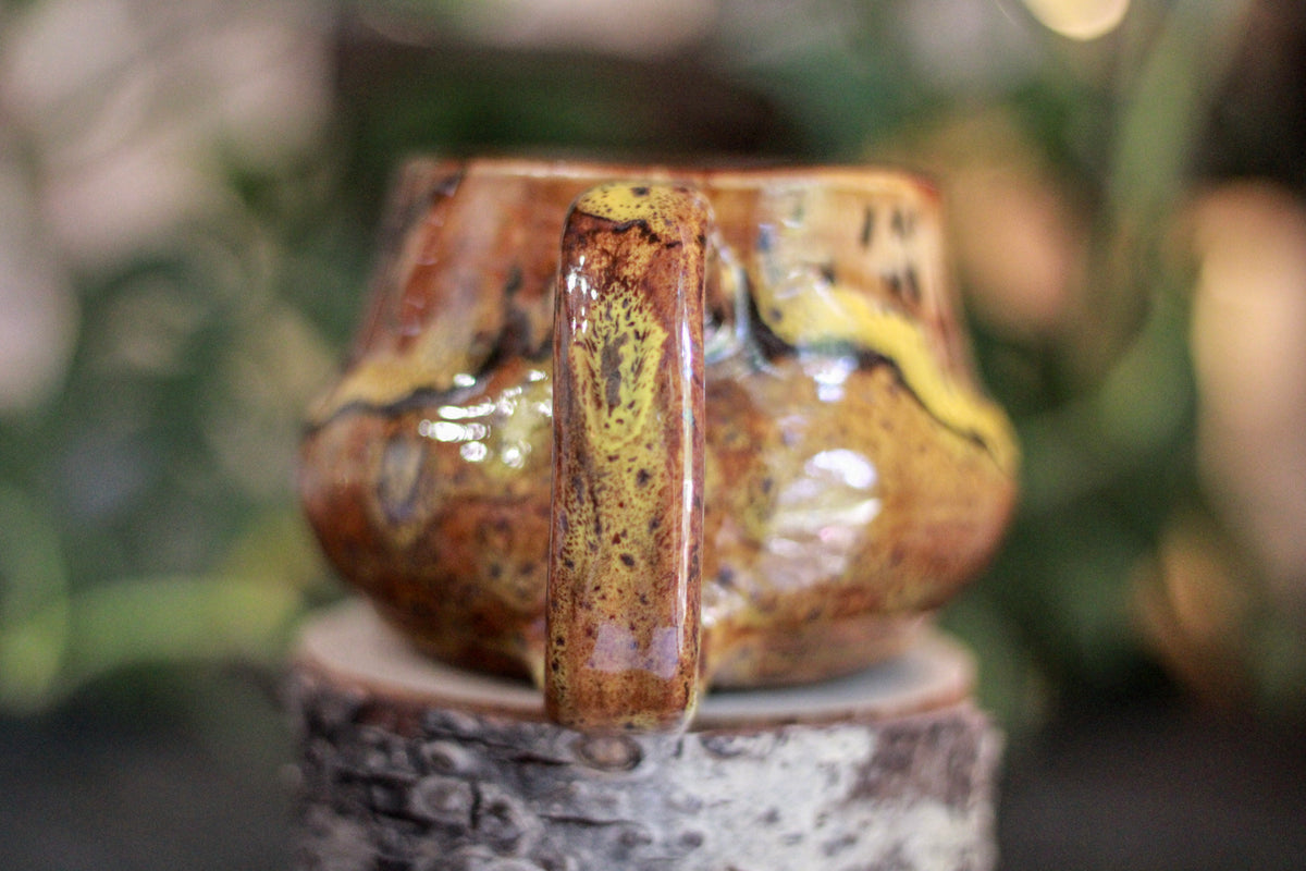 15-D Bumblebee Jasper Variation Acorn Mug - MISFIT, 16 oz. - 25% off