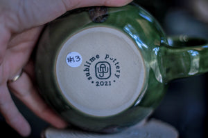 13-C Fancy Coleus Gourd Mug - MINOR MISFIT, 23 oz. - 10% off