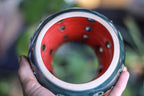 17-C BlueGreen Candle Wax Melt Burner
