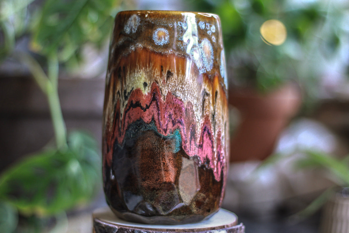 11-B Desert Oasis Crystal Notched Mug, 24 oz.