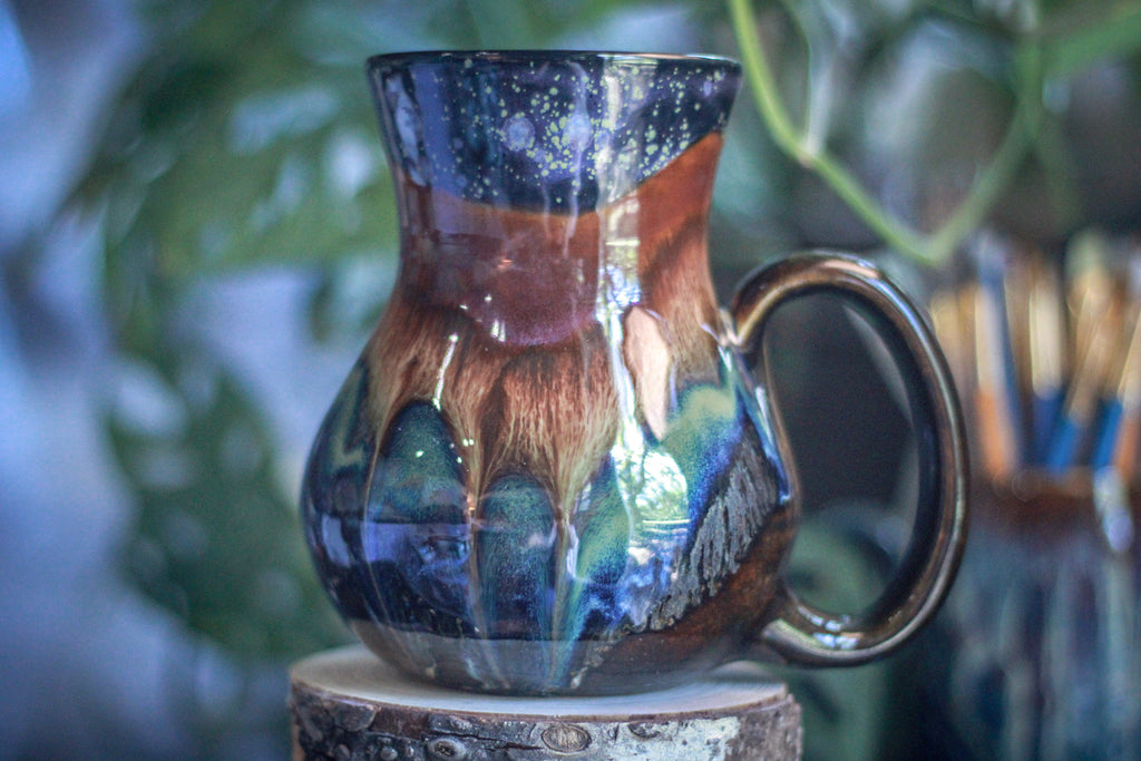 DRAWING WINNER: 14-B Starry Starry Night Flared Mug - MISFIT, 23 oz. - 25% off