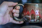 13-E Pink & Grey PROTOTYPE Squat Gourd Mug, 13 oz.
