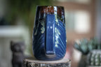 13-D Electric Wave Textured Mug, 19 oz.