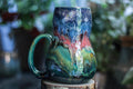 14-A Rocky Mountain Falls Gourd Mug - TOP SHELF, 24 oz.