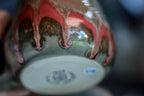 13-E Pink & Grey PROTOTYPE Squat Gourd Mug, 13 oz.