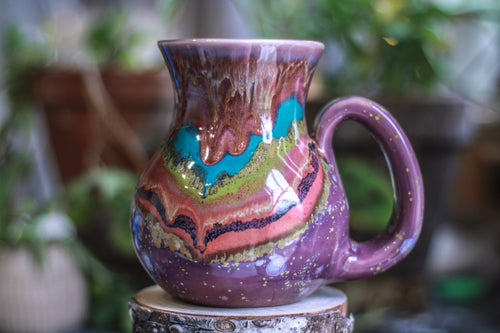 02-B Rainbow Grotto Flared Mug - MINOR MISFIT, 23 oz. - 10% off