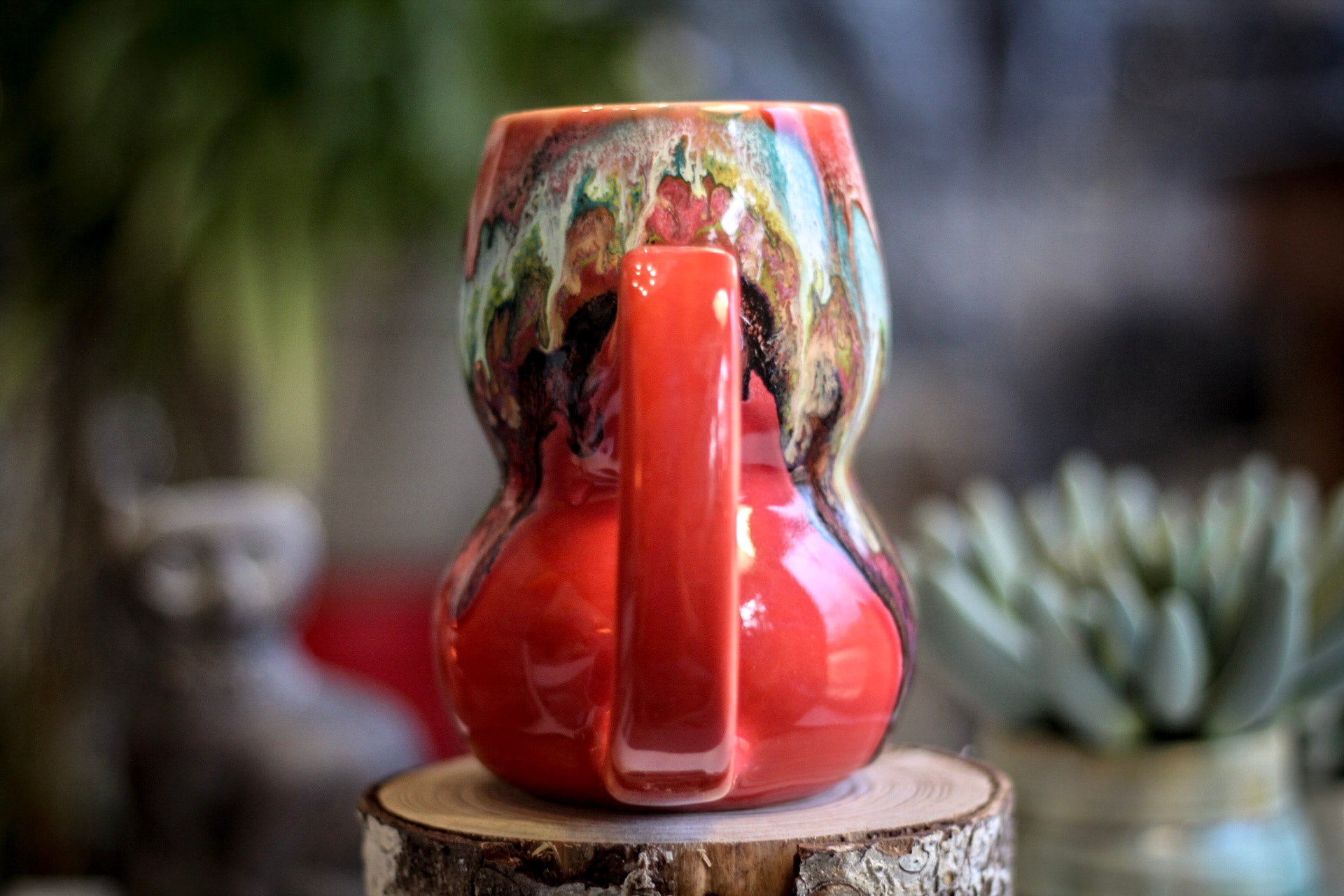 02-C Grotto Variation Gourd Mug, 16 oz.