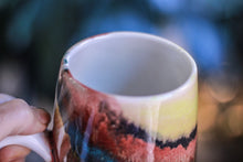 Load image into Gallery viewer, 03-C Rainbow Grotto Notched Mug - MINOR MISFIT, 23 oz. - 10% off