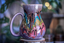 Load image into Gallery viewer, 03-B Purple Rainbow Grotto Flared Mug, 26 oz.