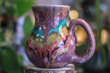 Load image into Gallery viewer, 03-B Rainbow Grotto Flared Notched Mug, 23 oz.