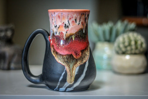 02-A Coral Mountain Shale Barely Flared Mug MISFIT, 20 oz. - 10% off