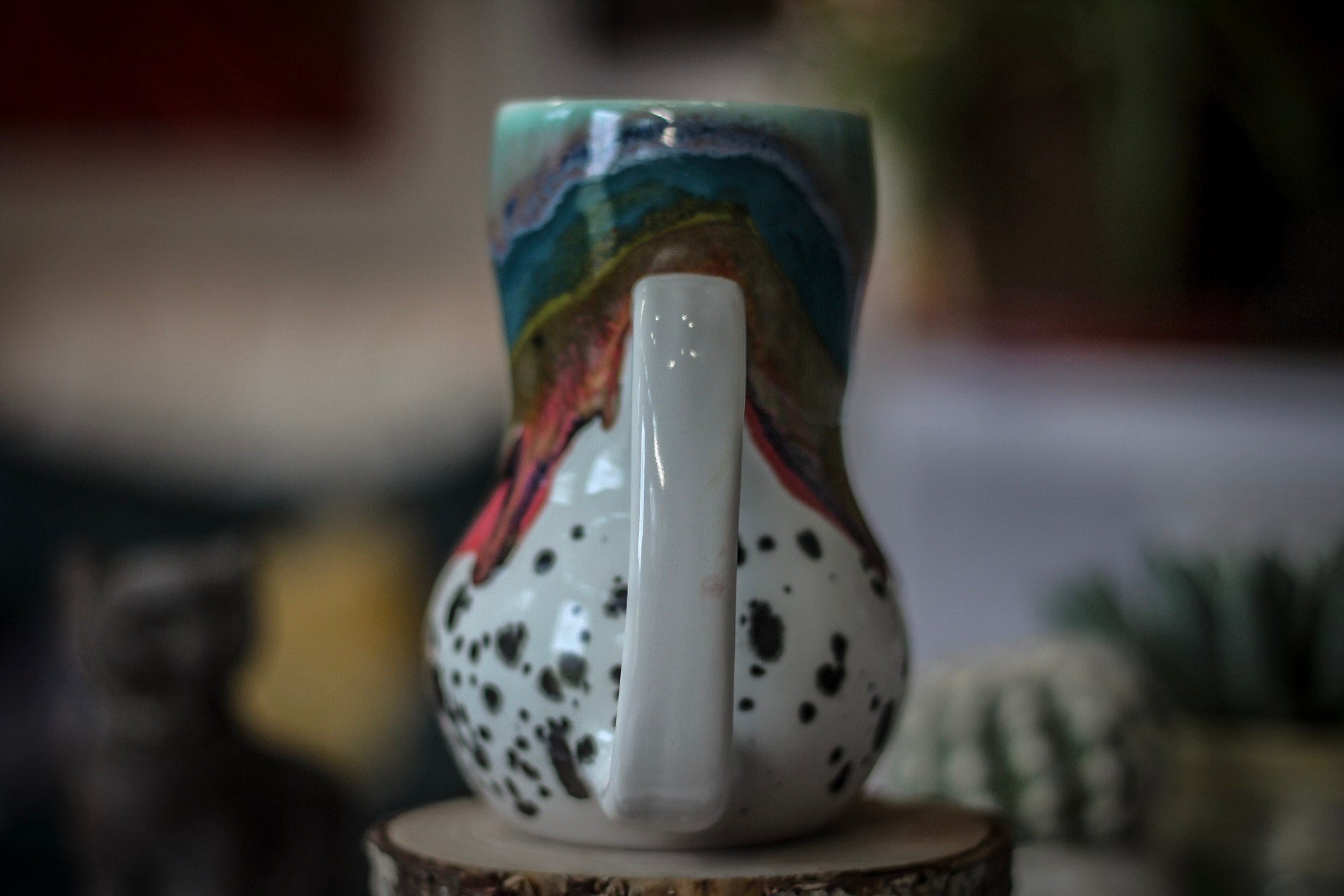 03-B Snowy Sonora Grotto Gourd Mug - MINOR MISFIT, 15 oz. - 10% off