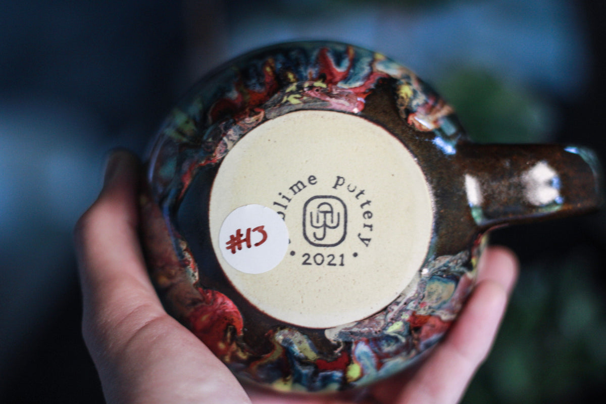 13-A Coral Mountain Meadow Variation Flared Mug - MISFIT, 20 oz. - 25% off
