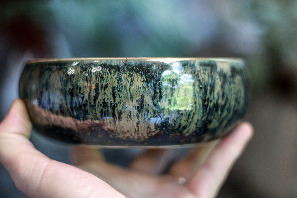 13-G Rustic Moss PROTOTYPE Bowl, 12 oz.