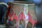 13-E Pink & Grey PROTOTYPE Squat Gourd Mug, 13 oz.