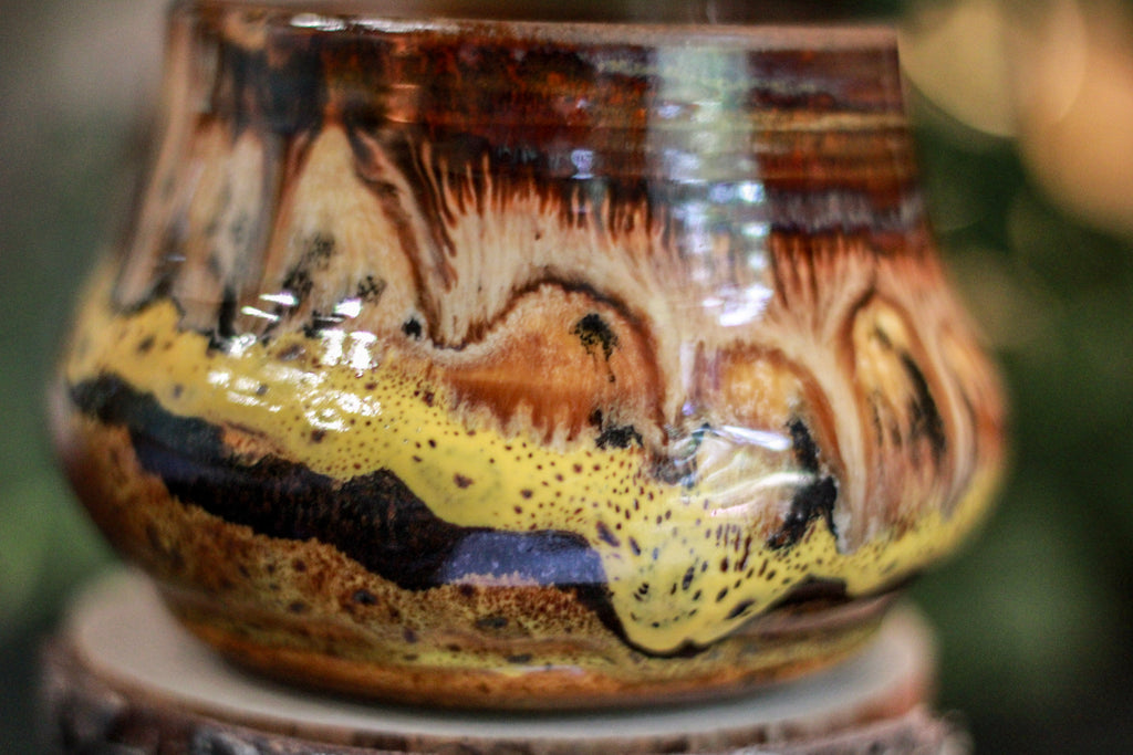 15-D Bumblebee Jasper Variation Acorn Mug - MISFIT, 16 oz. - 25% off