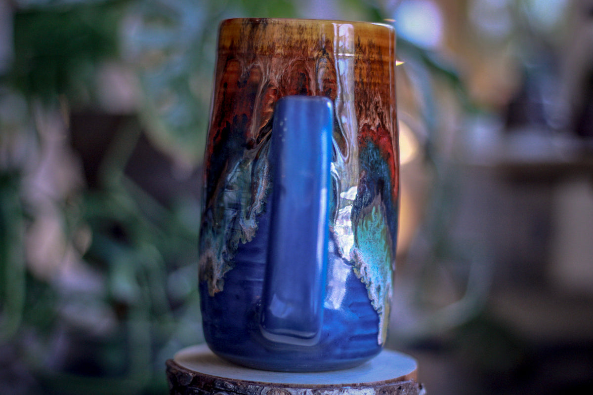 12-B Molten Haze Textured Acorn Stein Mug - TOP SHELF, 22 oz.