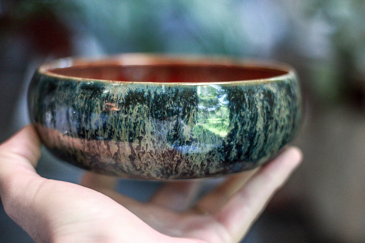 13-G Rustic Moss PROTOTYPE Bowl, 12 oz.