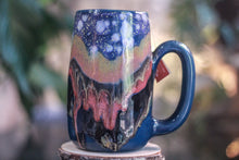 Load image into Gallery viewer, 14-B Blue PROTOTYPE Notched Mug - TOP SHELF MISFIT, 23 oz.
