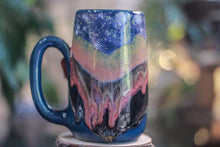Load image into Gallery viewer, 14-B Blue PROTOTYPE Notched Mug - TOP SHELF MISFIT, 23 oz.