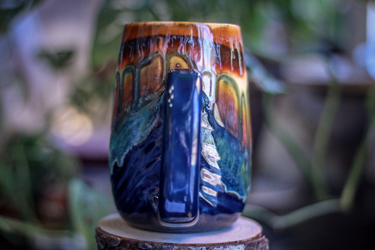 12-A New Earth Textured Mug - TOP SHELF MISFIT, 21 oz.