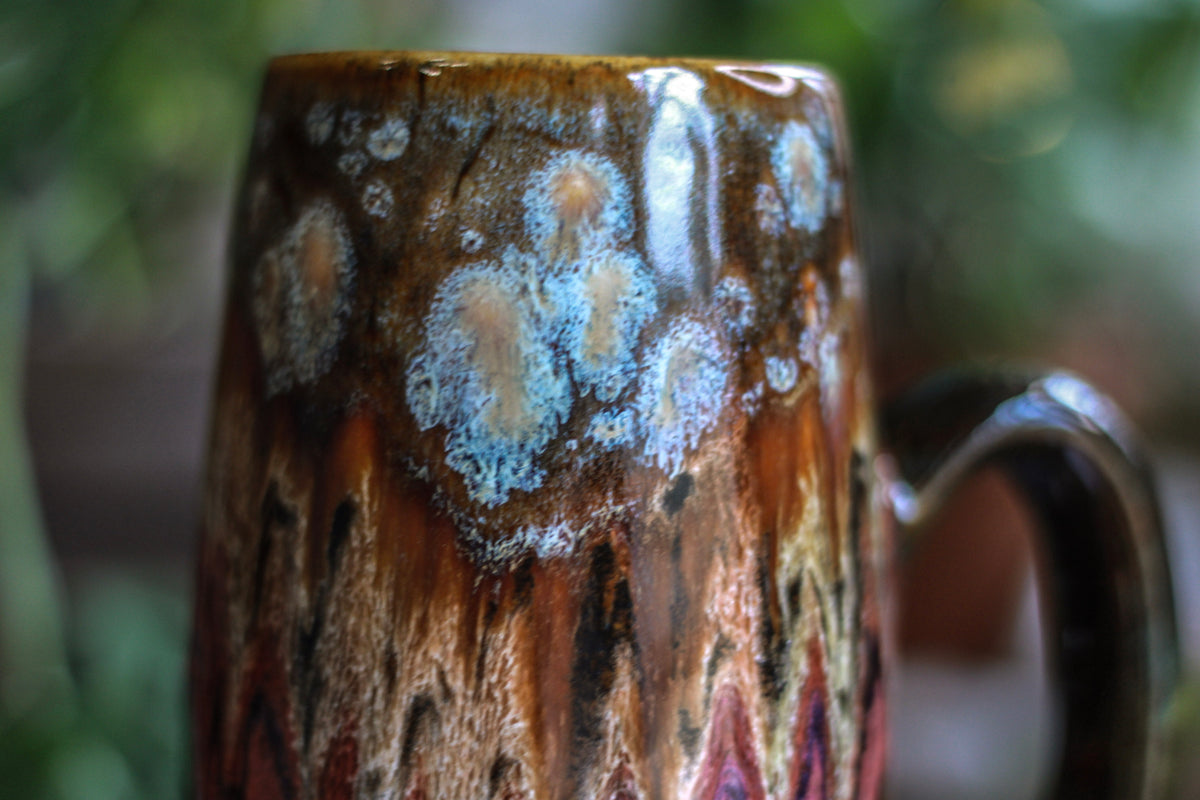 11-B Desert Oasis Crystal Notched Mug, 24 oz.