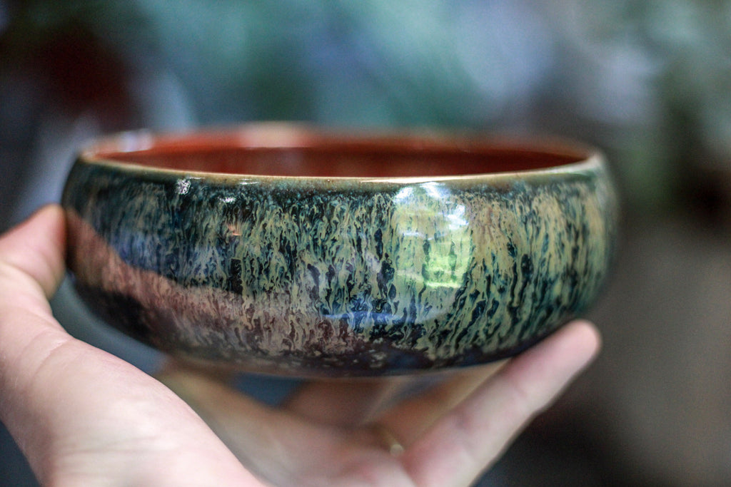 13-G Rustic Moss PROTOTYPE Bowl, 12 oz.