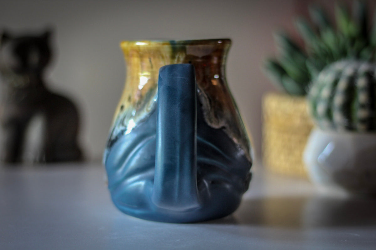 16-D PROTOTYPE Barely Flared Textured Mug, 15 oz.