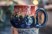 Load image into Gallery viewer, 13-D Lava Falls Barely Flared Notched Acorn Mug, 20 oz.