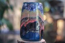 Load image into Gallery viewer, 14-B Blue PROTOTYPE Notched Mug - TOP SHELF MISFIT, 23 oz.