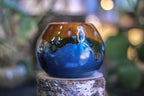11-E Blue EXPERIMENT Notched Mug, 17 oz.
