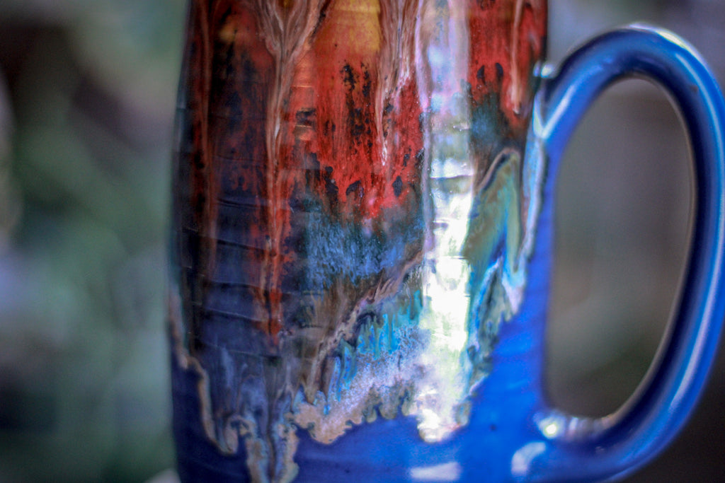 12-B Molten Haze Textured Acorn Stein Mug - TOP SHELF, 22 oz.