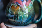 14-A Rocky Mountain Falls Gourd Mug - TOP SHELF, 24 oz.
