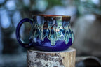 14-D New Wave Squat Fat-Bottomed Mug, 14 oz.