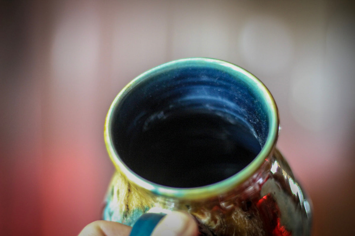16-D PROTOTYPE Barely Flared Textured Mug, 15 oz.